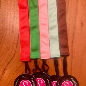 NWT Sweaty Bands Multicolor Headbands Set of 5